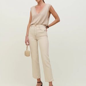 Reformation cowboy jeans